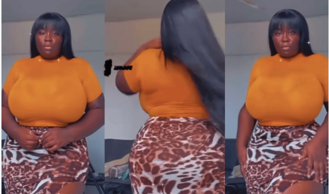 Maame Serwaa keeps shaking the internet with her new shape and hot body - Check out new photos