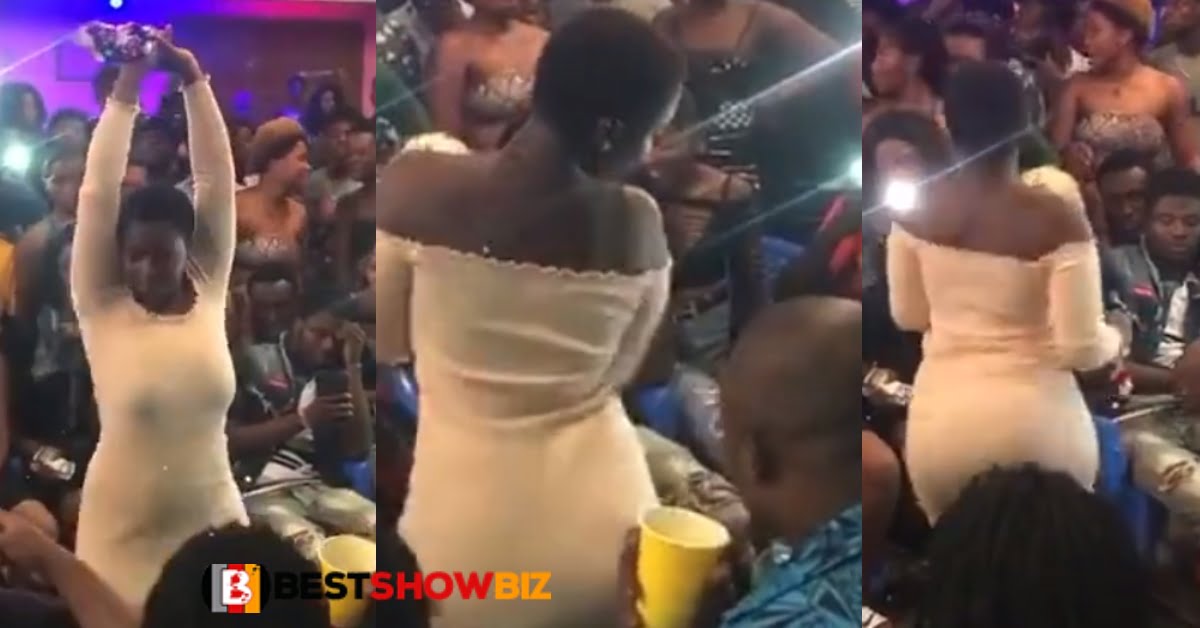 Yawa as a man ignores a lady who tried to shake her big bortos for him - Video