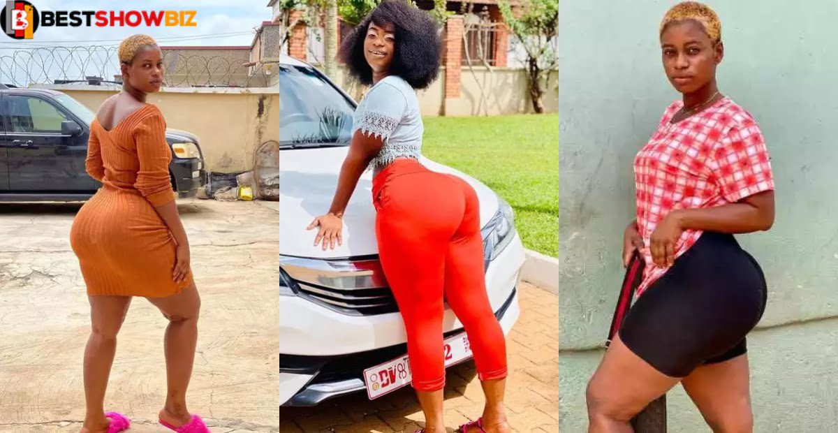 See pictures of this Ghanaian actress with twice the size of hajia bintu's backside