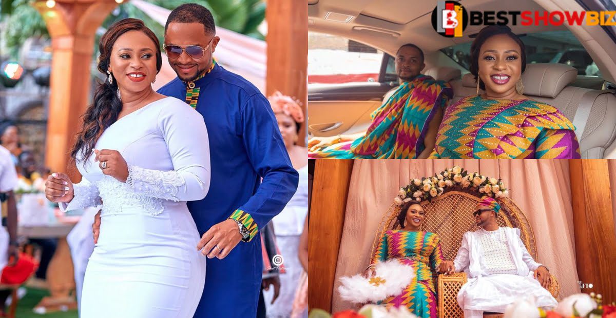 10 beautiful photos and videos of MP Adwoa Safo and her current husband drop on their wedding anniversary