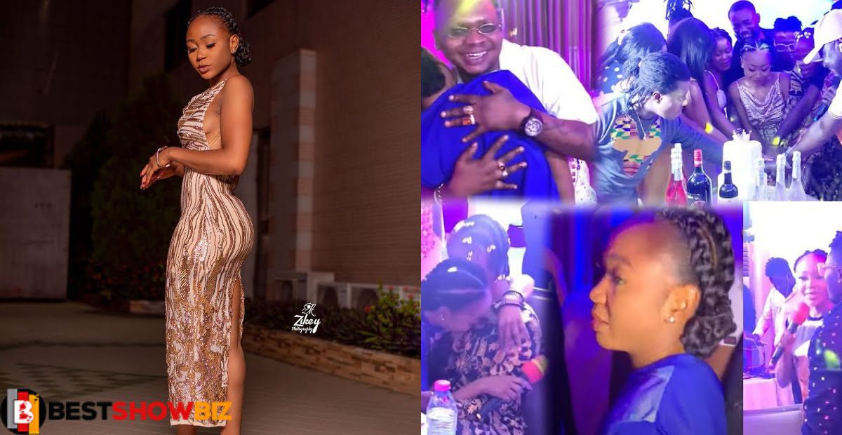 Akuapem Poloo in tears as friends and family surprises her with a birthday party (video)