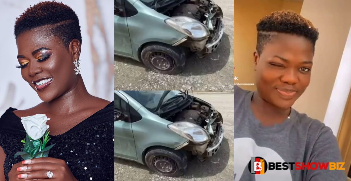 Thank God she survived: Tiktok star Asantewaa involved in Gory Accident