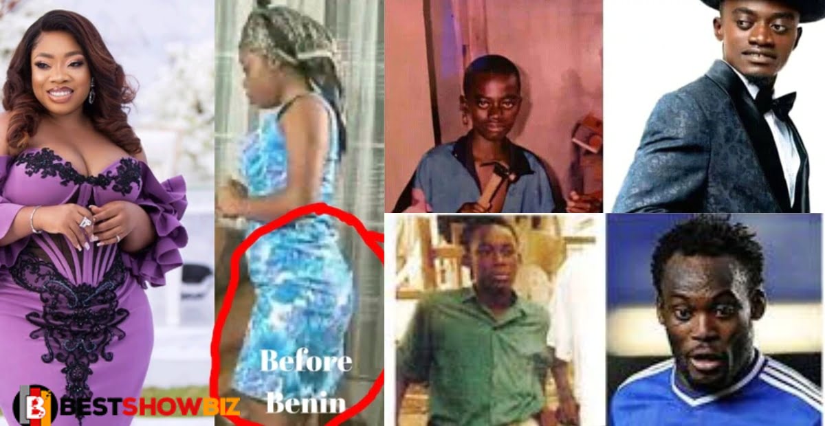 See funny before and after photos of Popular Ghanaian celebrities