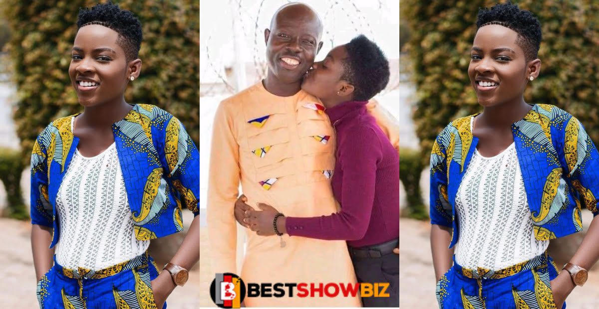 DJ Switch flaunts her father as she gives him a big Kiss on Father's Day - Photos