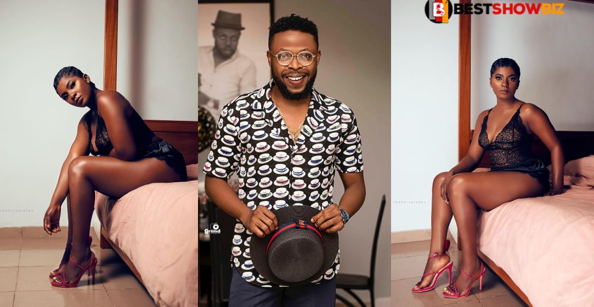 Ahuofe Patri shakes the internet with new bedroom photos as Kalybos couldn't hide his feelings