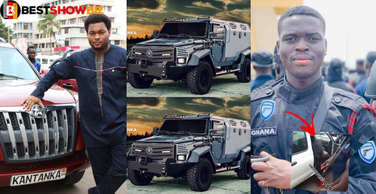 After the death of police officer, Kantanka Automobiles outdoors new bulletproof Bullion Van - Photos