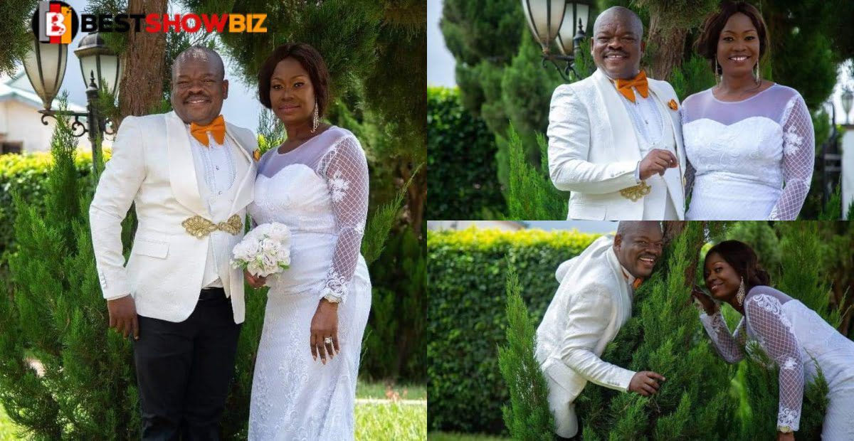 Kwame Dzokoto marries longtime girlfriend, beautiful wedding photos surfaces
