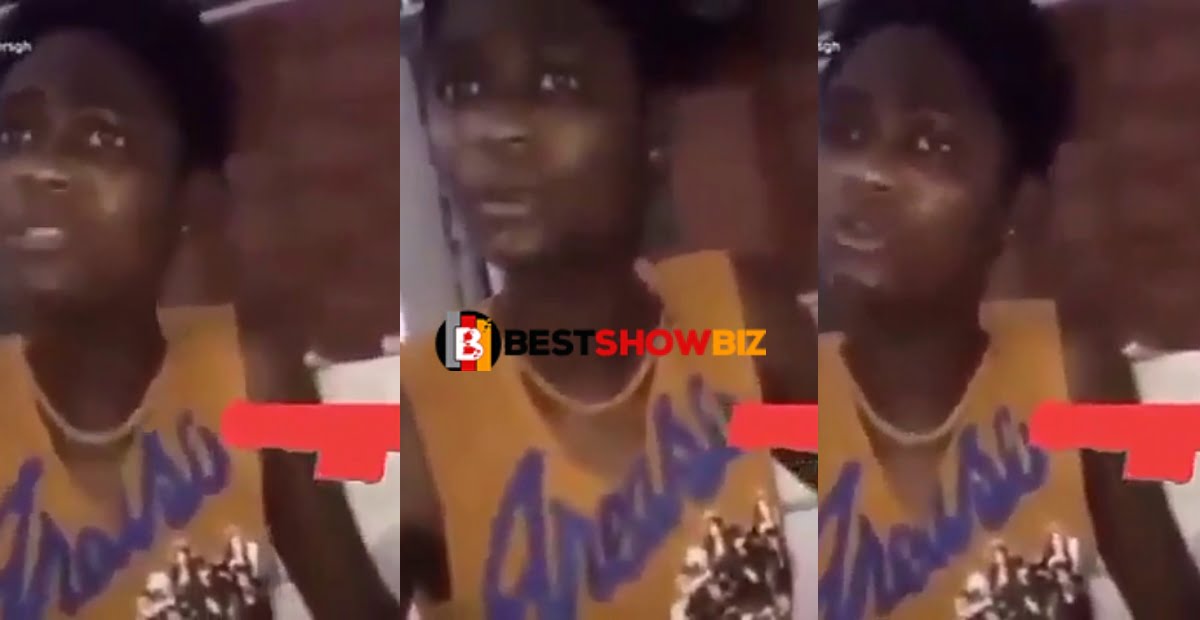 Yawa as Lady fights boyfriend for releasing in her after intercourse - Video