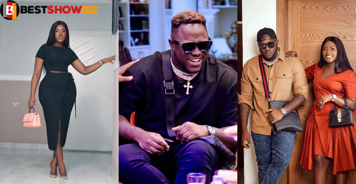 check out the midnight surprise Medikal gave to fella makafui on her birthday (video)