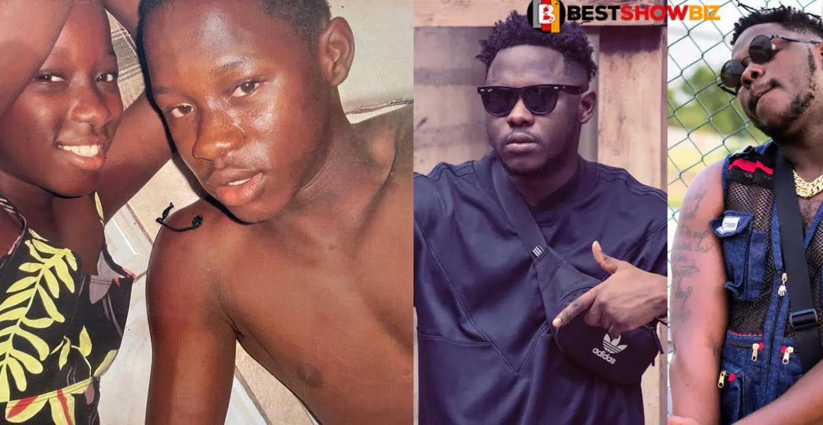He looks like Abraham Atta - Fans says as old photo of Medikal surfaces