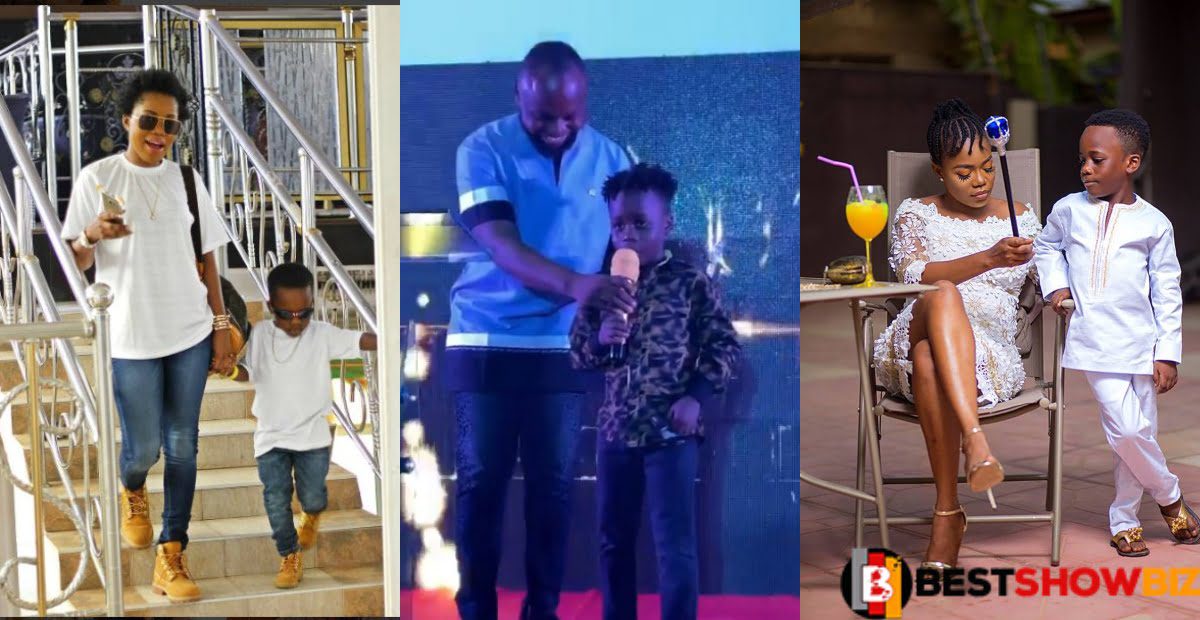 Video: Mzbel's son in shock over his father's identity
