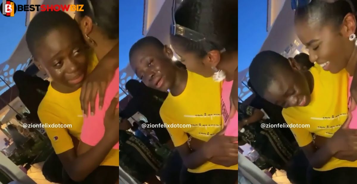 Fan cries like a baby after seeing mzvee for the first time (video)