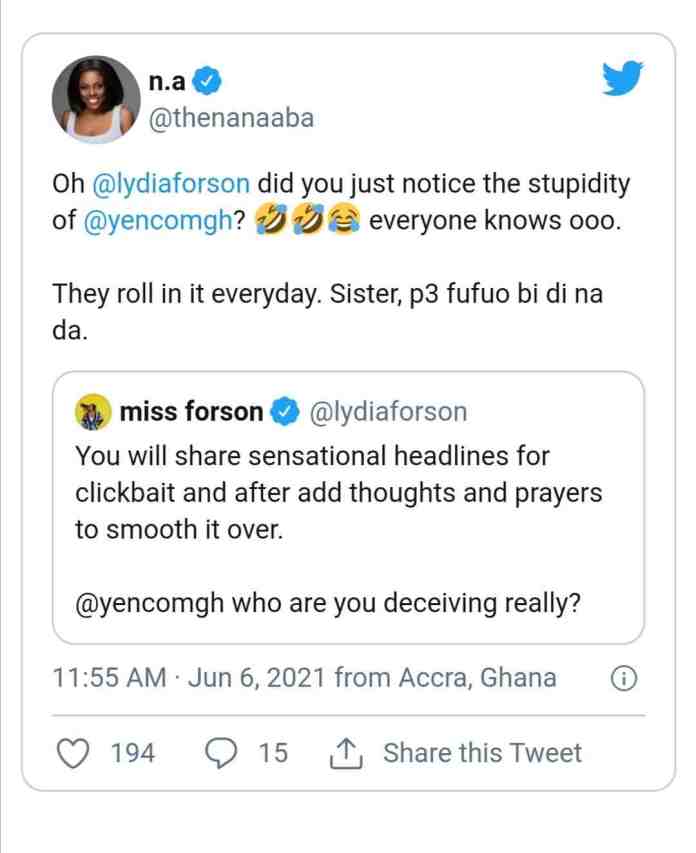 Nana Aba Anamoah and Lydia Forson finally speaks on Kojo Yankson chopping them at once
