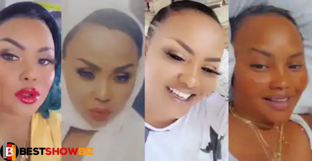 New video of Nana Ama mcbrown in different shades, as an actress, mother, slay queen, Hajia, and others