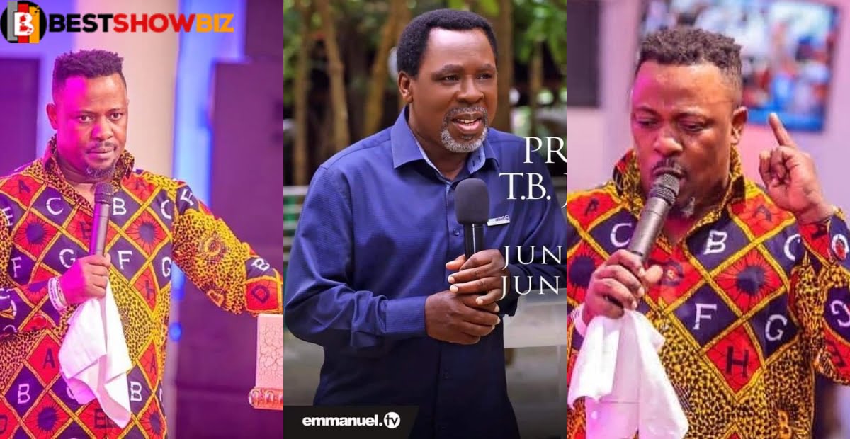 Wow! watch old video of Nigel Gaisie Prophesying the death of TB Joshua on 31st December 2020.