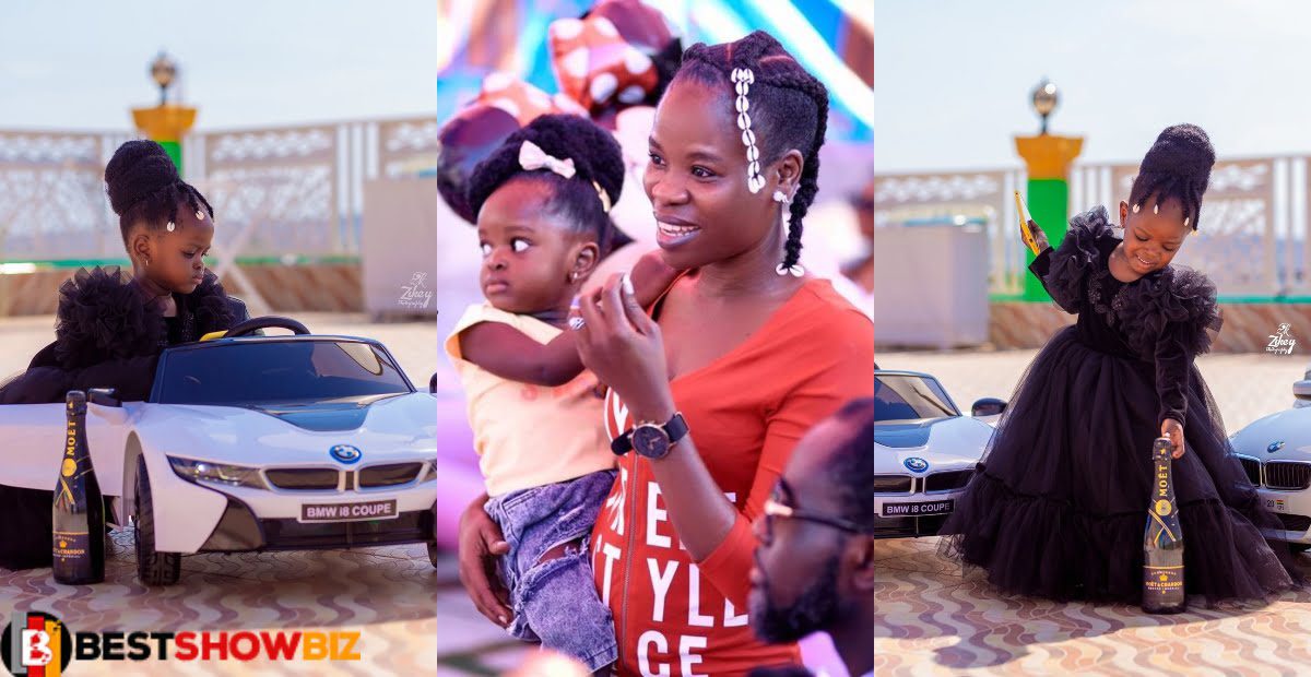 Ohemaa woyeje releases stunning pictures of her daughter as she celebrates her birthday