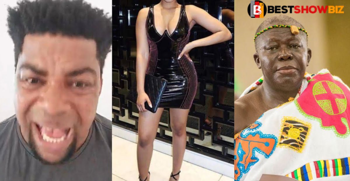 "Otumfour's side chick in south Africa has given birth"- Ohene David (video)
