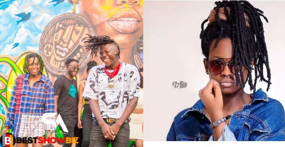 Stonebwoy's girl, OV surfaces with a new look: fans get scared- Video