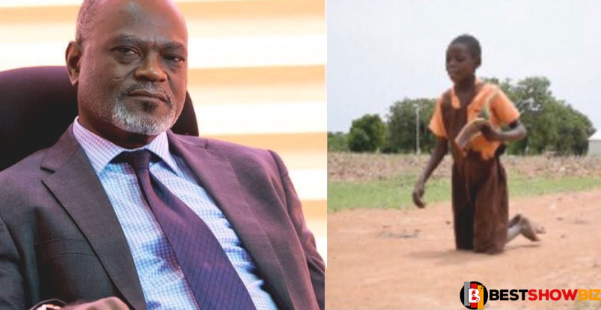 Dr. Kofi Amoah to give Ghc 25,000 to the disabled girl who crawls 1.5 KM to school