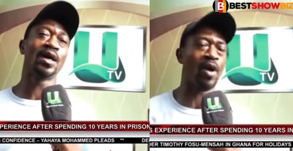 "policemen gave me weed to sell to other prisoners"- just released Prisoner exposes what goes on to UTV (video)