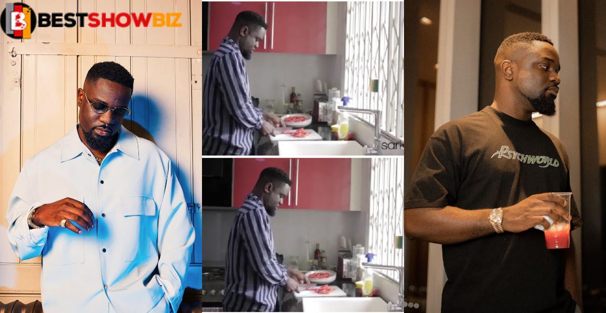 Ghanaians blast Sarkodie for saying only poor men help their wives in the kitchen