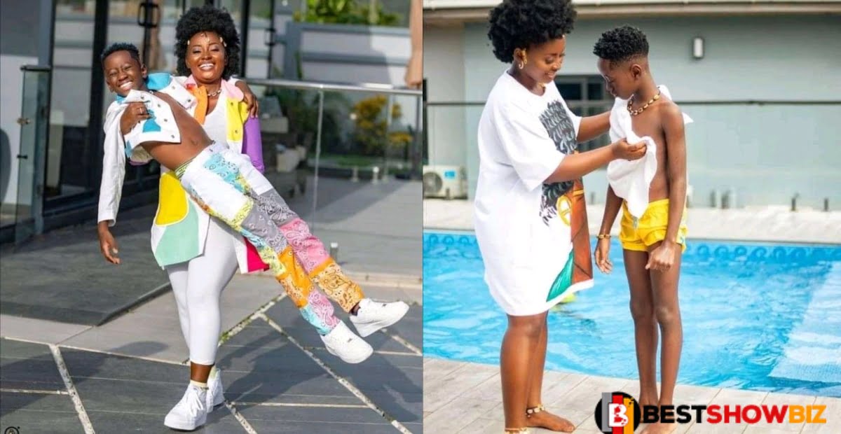 "My mother still sees me as a baby"- Okyeame Kwame first son complains