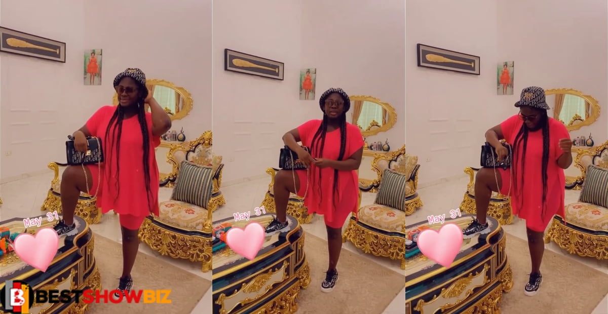 Tracey Boakye makes first public appearance after losing her 3rd child (video)