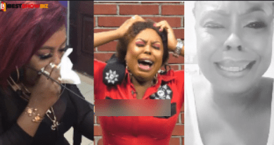 Afia Schwarzennegar cries and beg for prayers because she cannot endure her current pain