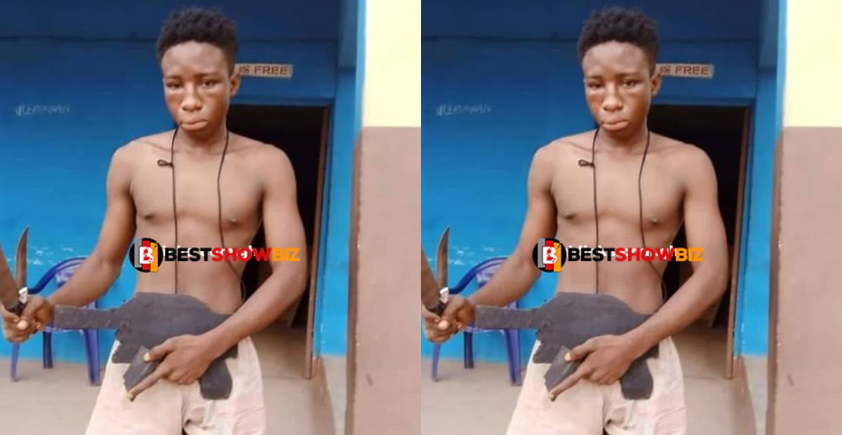 Teenage Boy who uses a wooden gun to intimate and rob victims caught by Police