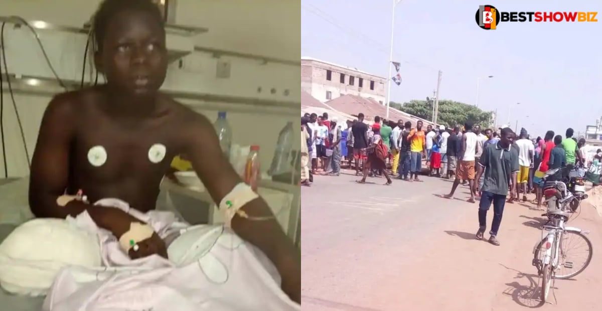 Ejura protest: 16-year-old boy gets his leg amputated after being hit by stray bullet - Photos