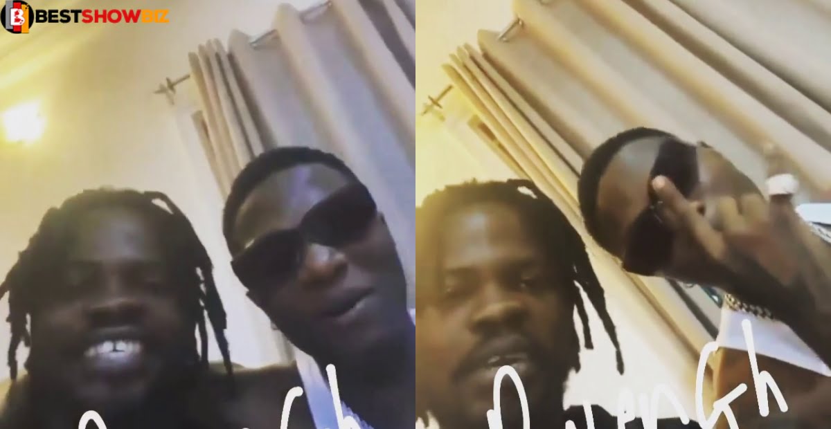 Fameye overjoyed after he met Wizkid for the first time