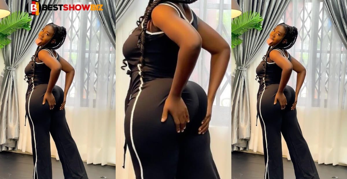 "Aside from showing us your Buttocks you have no other pose to do?"- Netizen questions Hajia Bintu