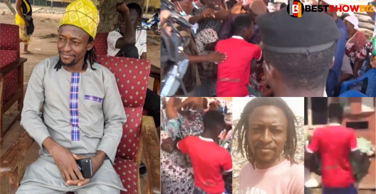 Mother of Kaaka faints at his funeral in the presence of the interior minister (video)