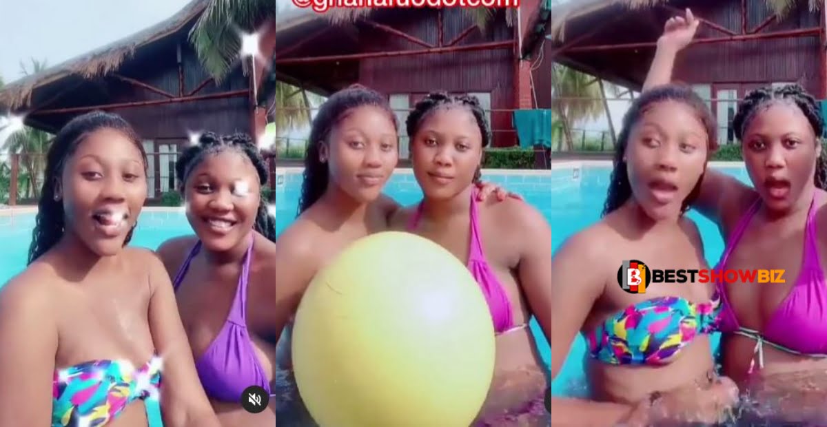 Two unrelated ladies who look like twins show their resemblance on social media (video)