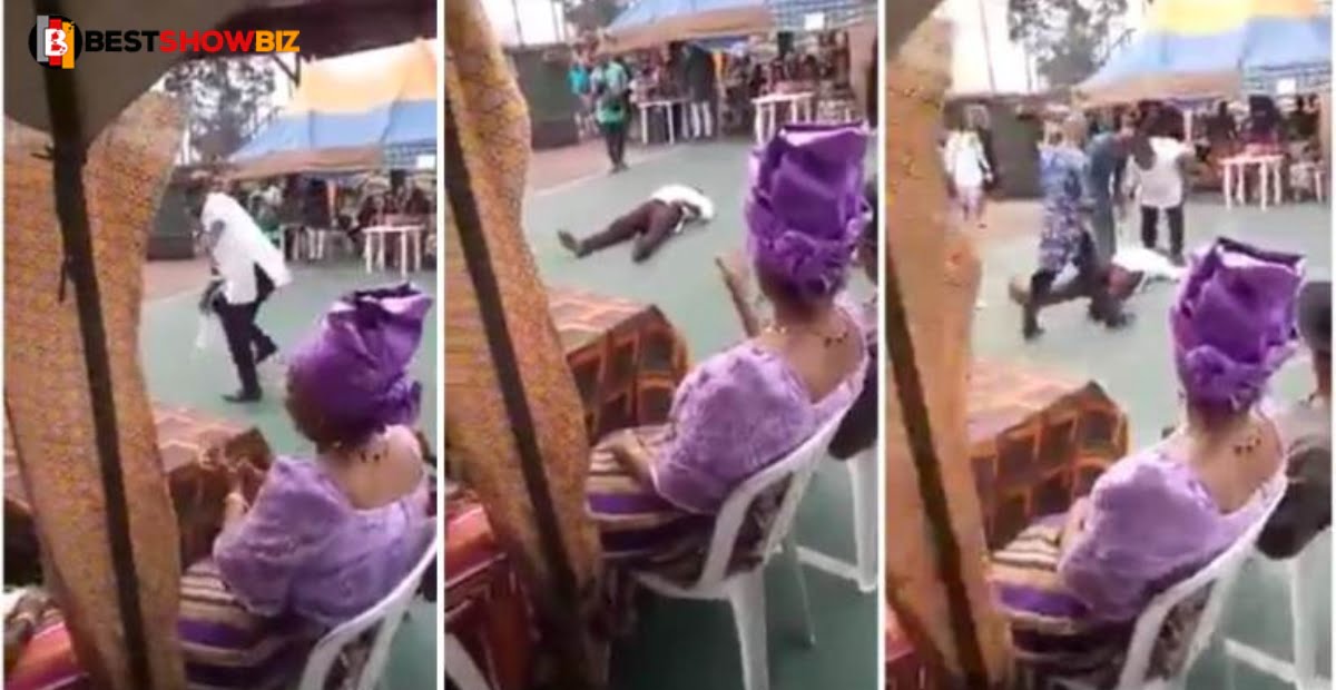 chairman of a traditional Wedding d!es of heart attack whiles dancing (video)