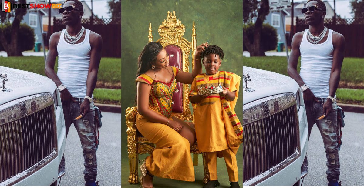 "Stop behaving as if you are a single Mother"- Shatta wale fans blast Michy