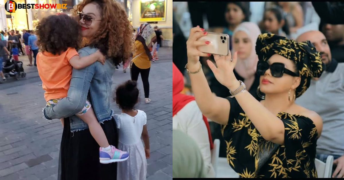 Nadia Buari excited watching her daughter performs on stage in school