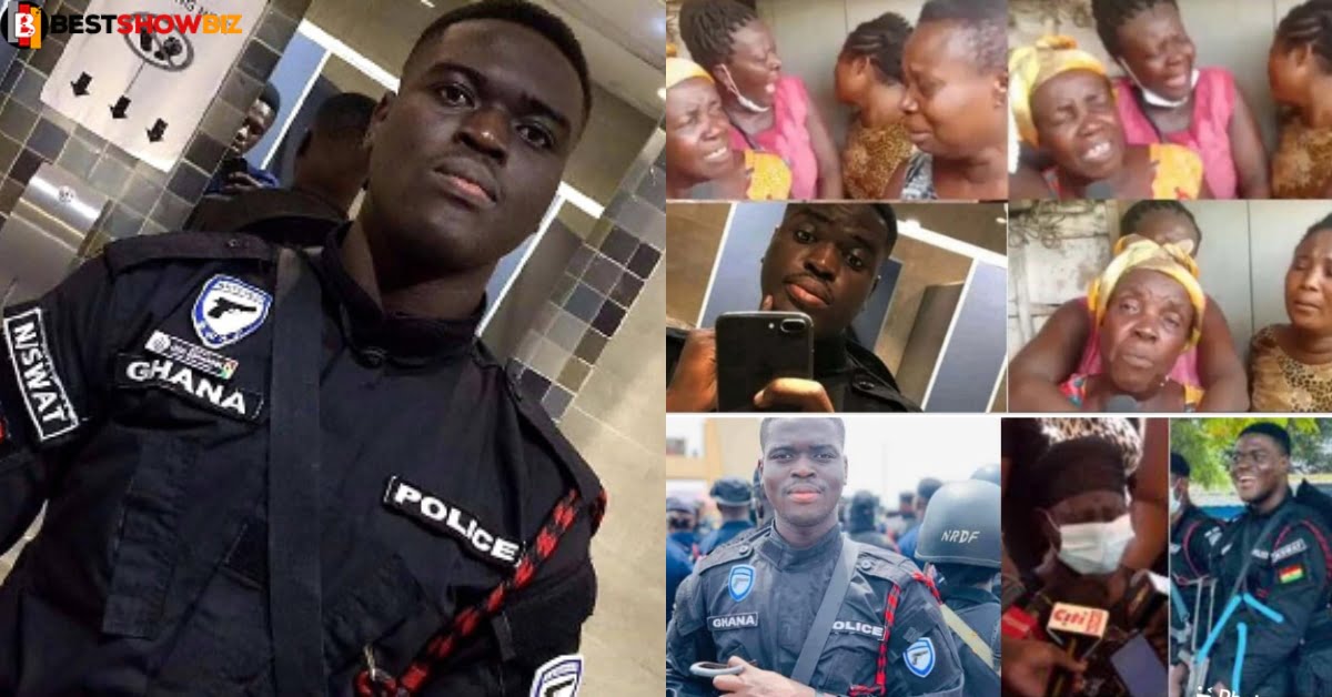 No one has given me GHC10 - Mother of Police Officer k!lled in Bullionvan robbery reveals