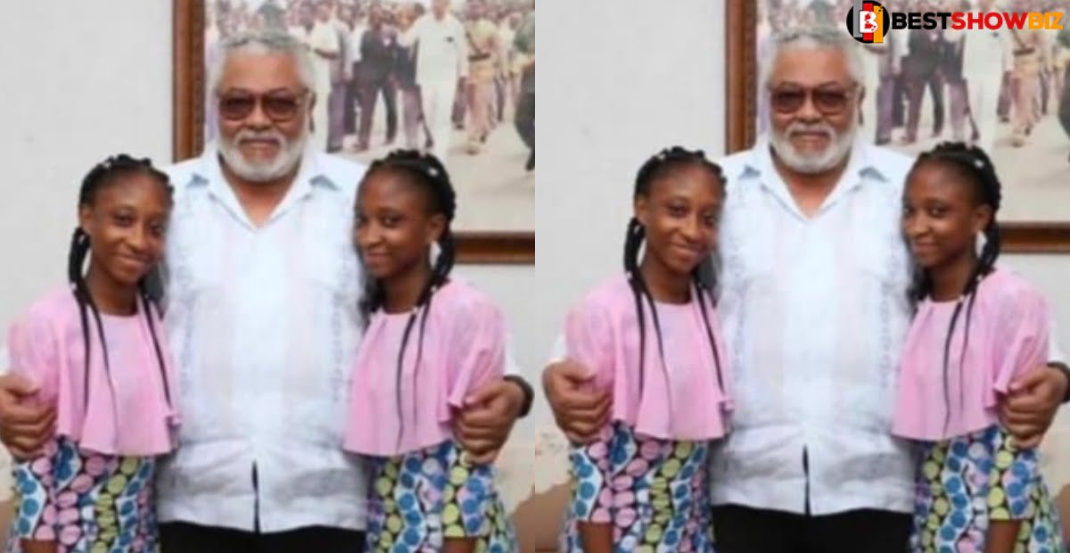 1st separated conjoined twins in Ghana shed tears as they express love for Rawlings in new video