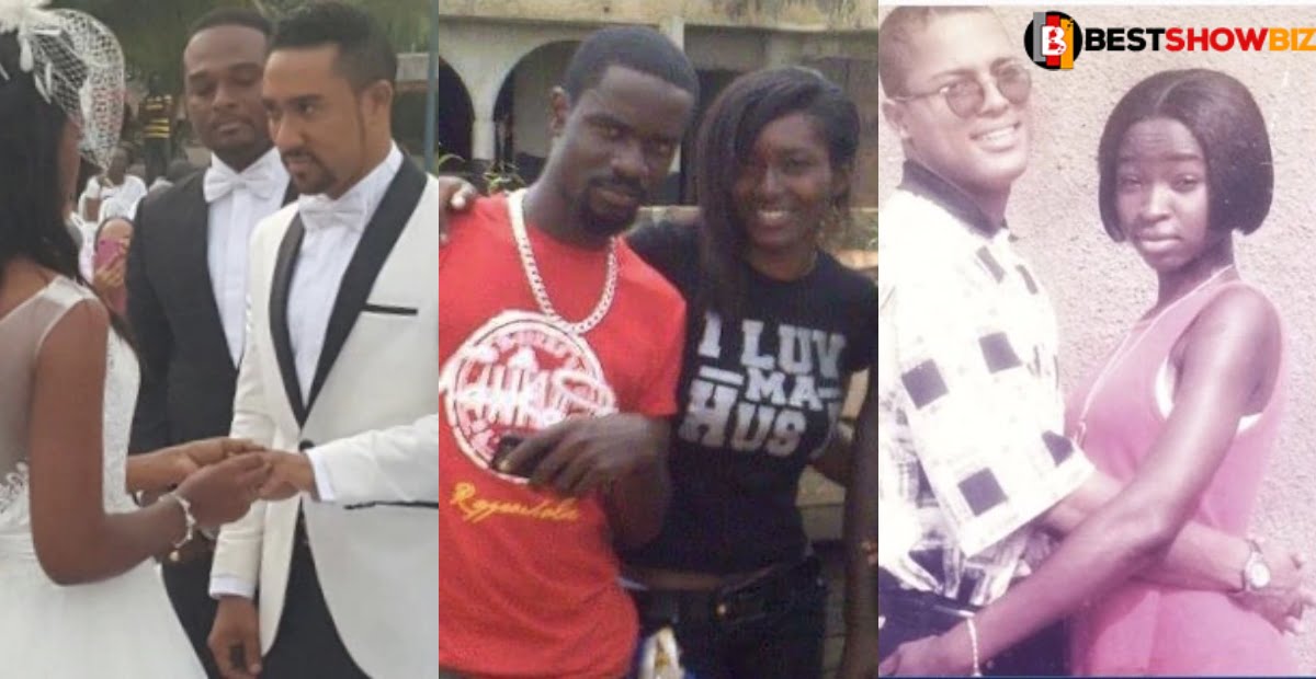Throwback couple photos of popular Ghanaian celebrities and their current wives