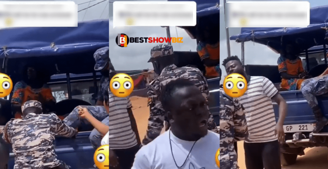 Video of Kumawood actor Kwame Borga beating a policeman after an arrest surfaces online.
