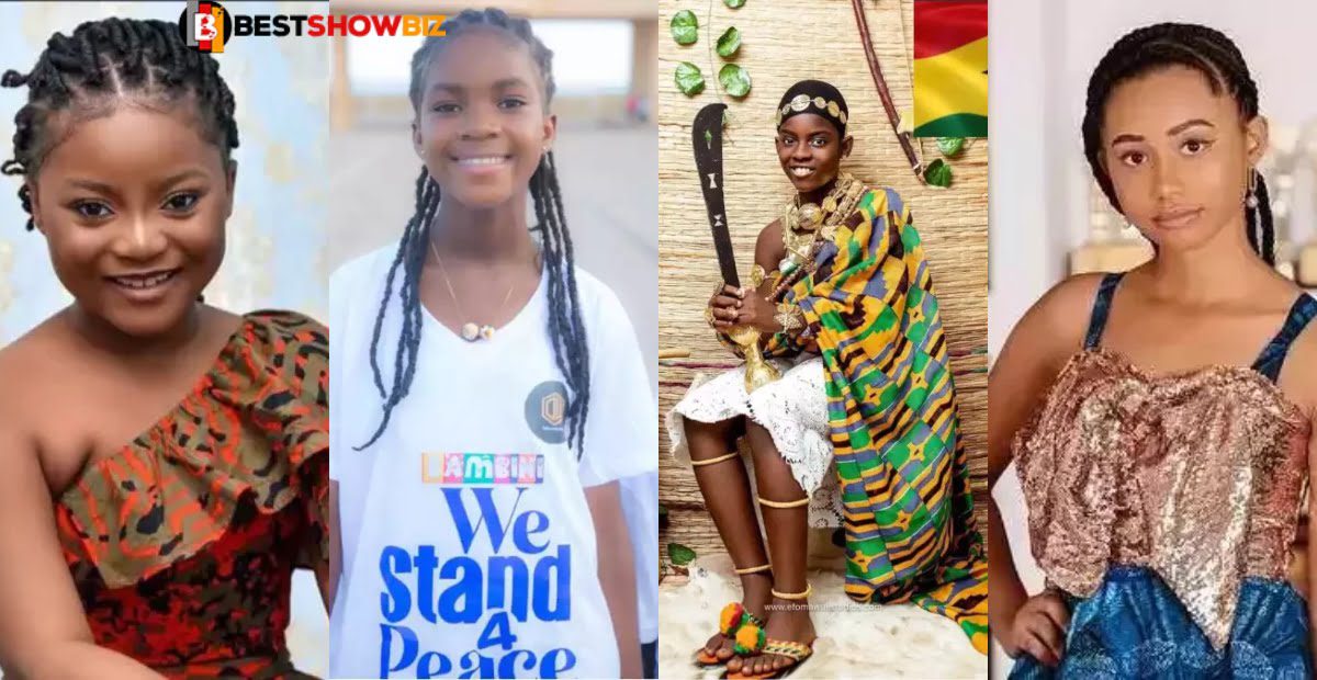 Beautiful Ghanaian female teenagers who are making it big in the entertainment industry.