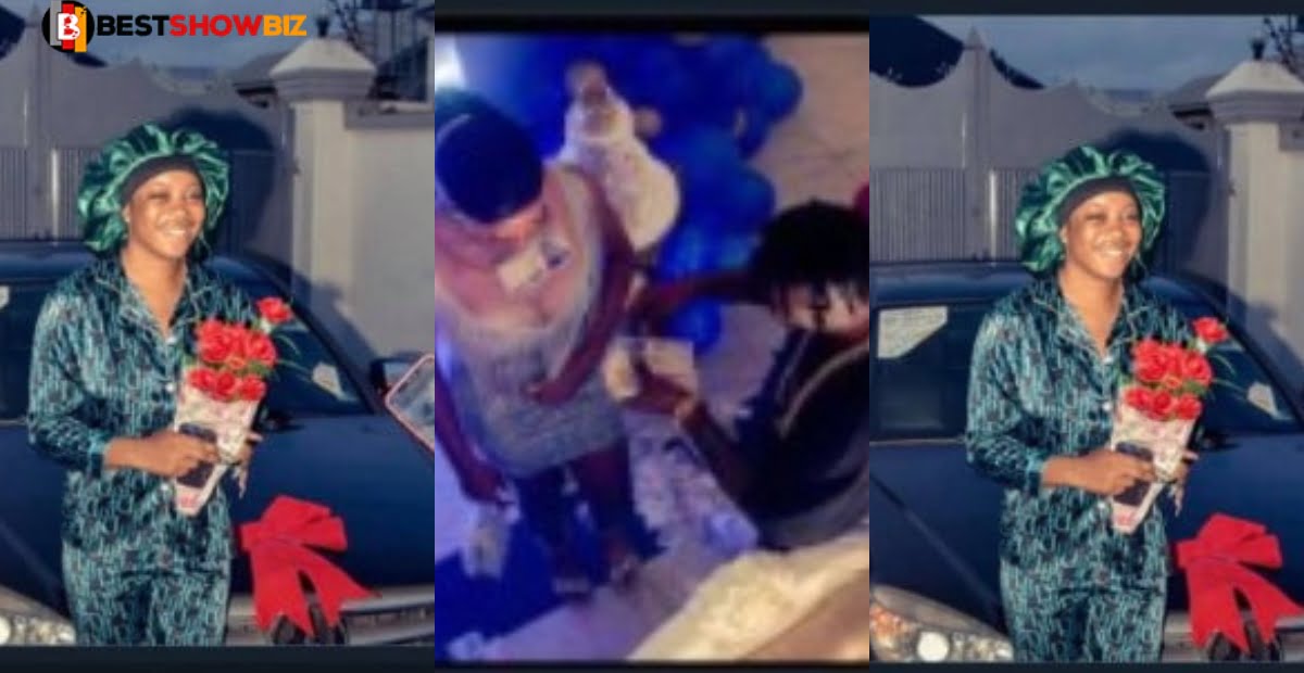 Man buys his girlfriend a brand new Benz for staying loyal to him when he had nothing.