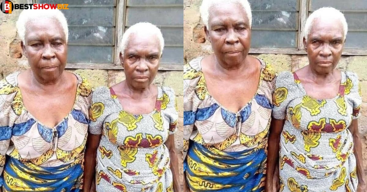 Beautiful picture of 101 years old twin sisters goes viral as they celebrate their birthday