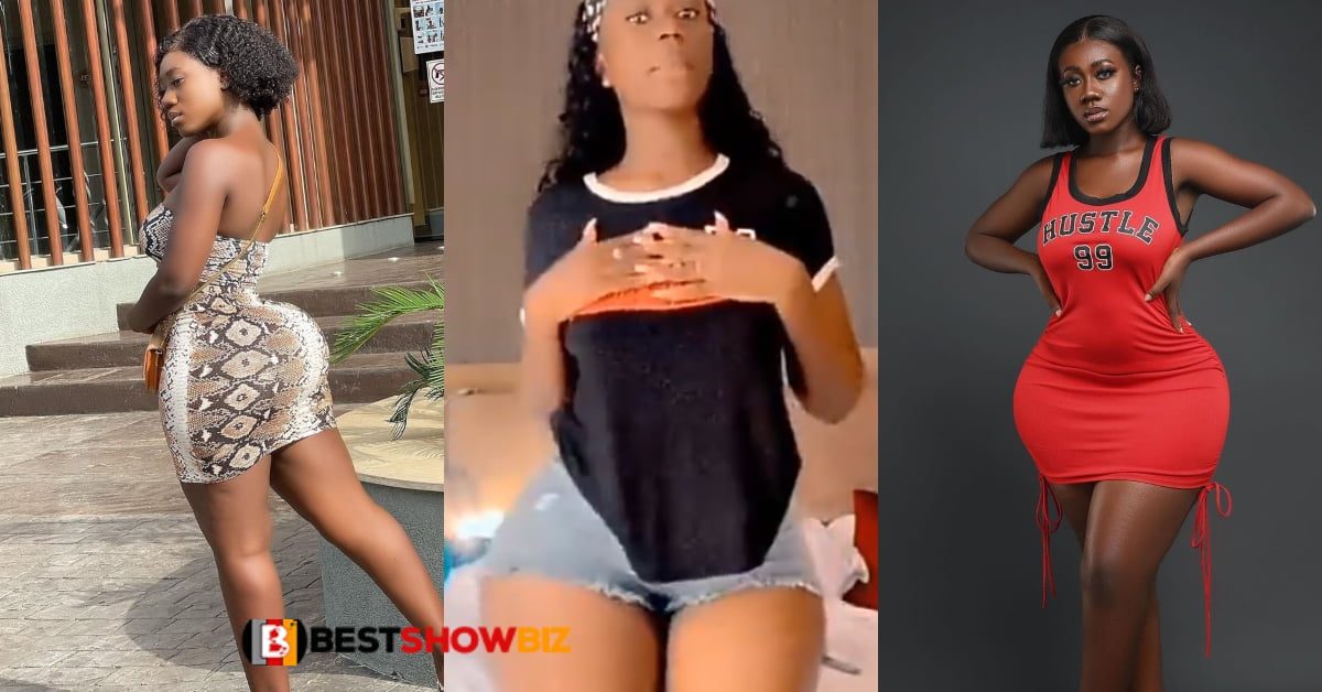 Hajia Bintu mistakenly shows scar of her alleged butt enlargement in new video