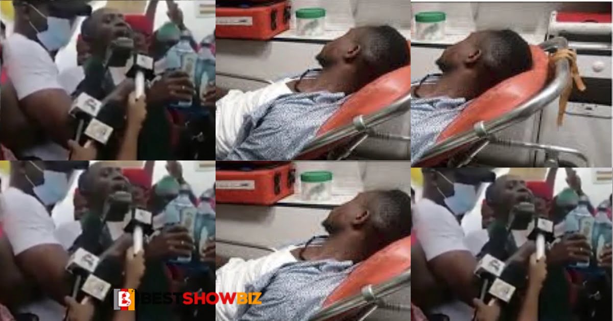 Man who cursed Nana Addo with eggs and schnapps lands in the hospital