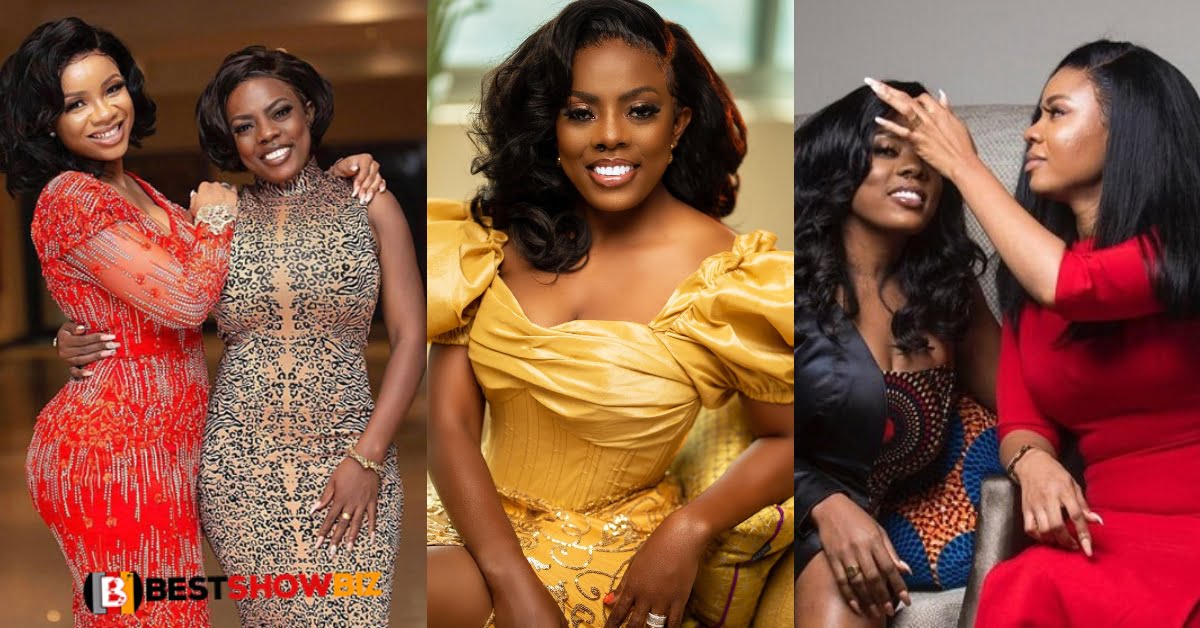 Check out Nana Aba's reaction after Serwaa Amihere said she is jealous of her