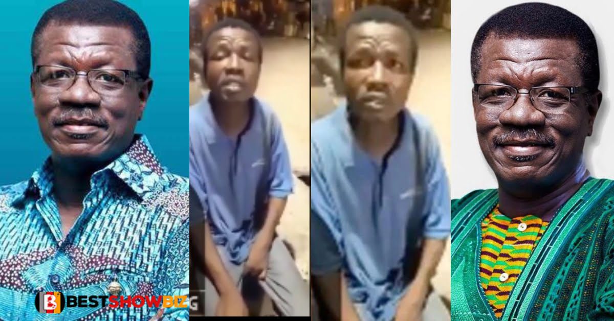 Street man claiming to be the biological son of Pastor Mensah Otabil pops up in new video