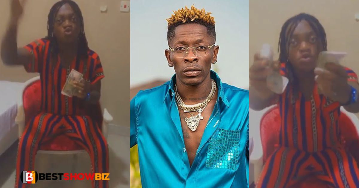 Sumsum praises Shatta Wale on the floor for giving him $100 at a party