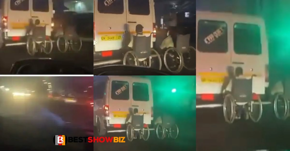Video of 2 physically challenged men tired to the back of moving vehicle stirs the internet
